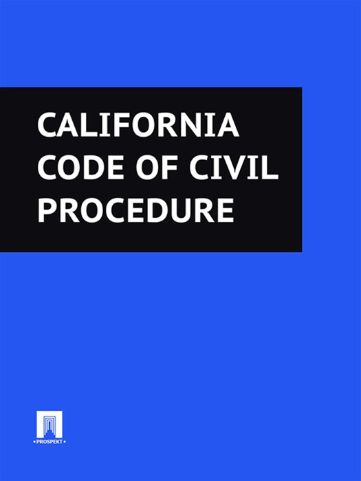 California Code of Civil Procedure 2016