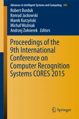 Read: Proceedings of the 9th Book International Conference on Computer Recognition Systems CORES 2015