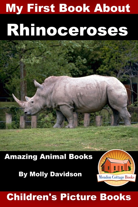 My First Book about Rhinoceroses: Amazing Animal Books - Children's Picture Books
