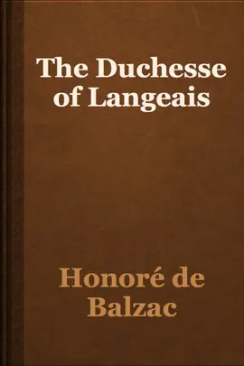 Read: The Duchesse of Langeais Book