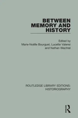 Read: Between Memory and History Book