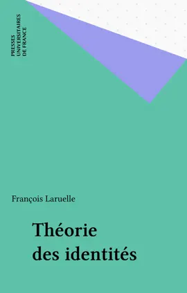 Read: Théorie des identités Book