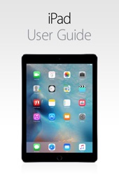 Book cover for iPad User Guide for iOS 9.3 by Apple Inc.