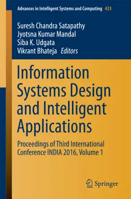Read: Information Book Systems Design and Intelligent Applications