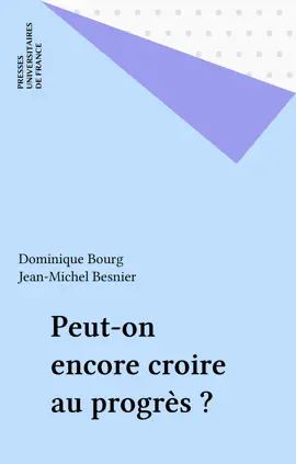 Read: Peut-on encore croire au progrès ? Book