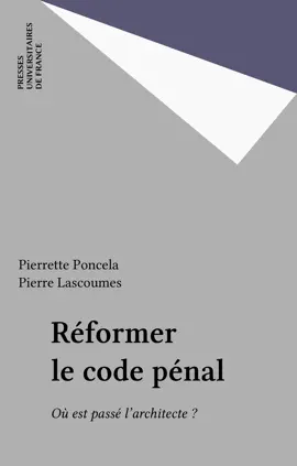 Réformer le code pénal