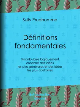 Read: Book Définitions fondamentales