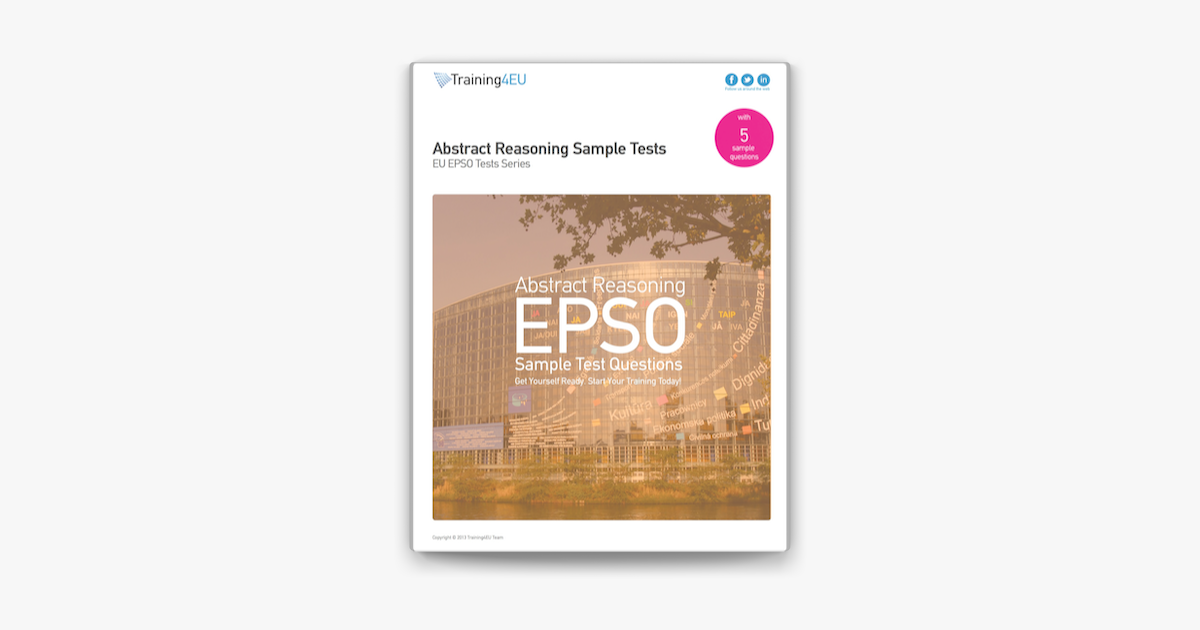 03 Abstract Reasoning Sample Tests Eu Epso Tests Series On Apple