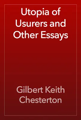 Read: Book Utopia of Usurers and Other Essays