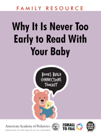 Why It Is Never too Early to Read With Your Baby