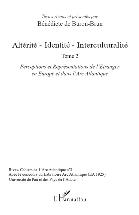 Altérité-identité-interculturalité