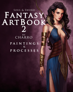 Fantasy Art Book 2: Paintings & Processes Book Cover