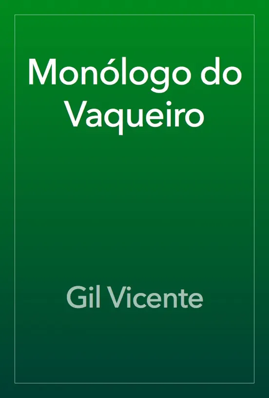 Monólogo do Vaqueiro