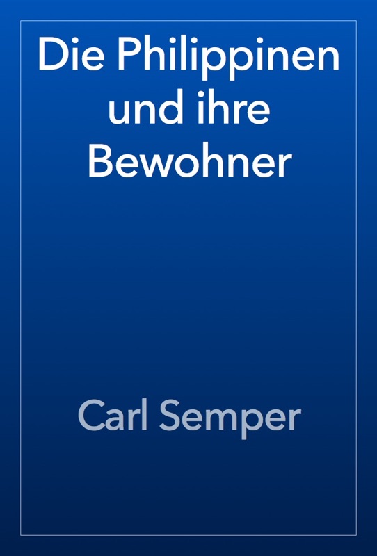 Die Philippinen und ihre Bewohner