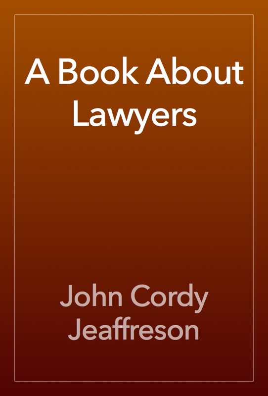 A Book About Lawyers