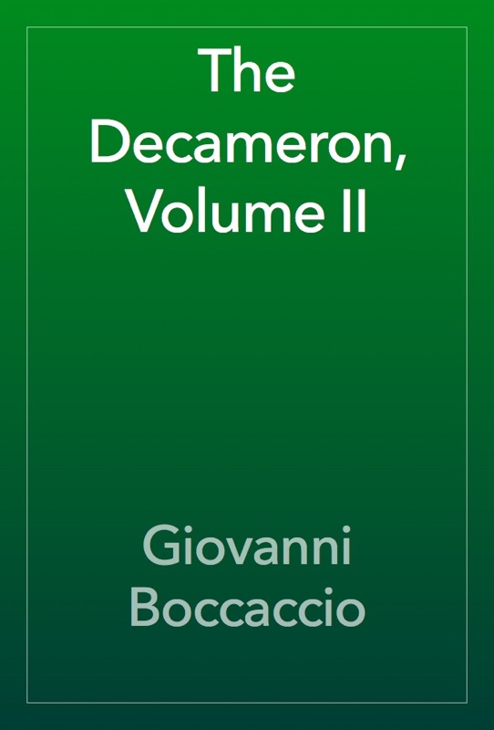 The Decameron, Volume II