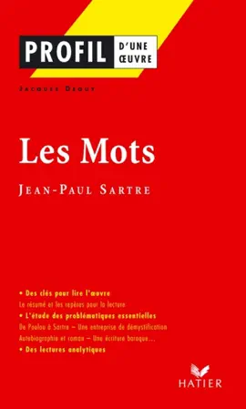 Read: Profil - Sartre (Jean-Paul) : Les Book Mots