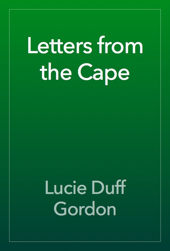 Letters from the Cape