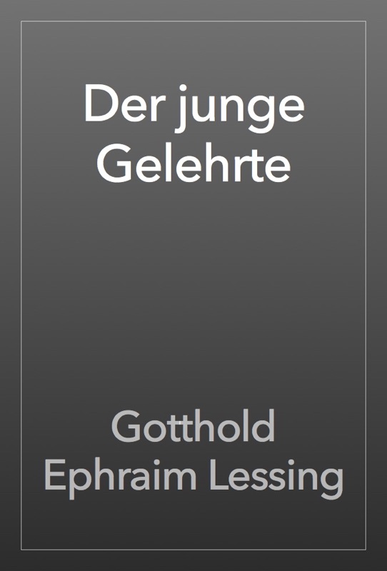 Der junge Gelehrte