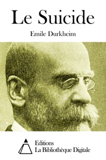 Le Suicide by Émile Durkheim