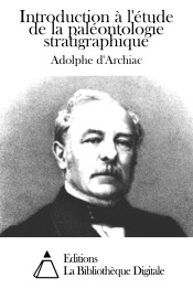 Introduction à l'étude de la paléontologie stratigraphique