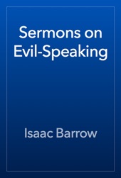 Book cover for Sermons on Evil-Speaking by Isaac Barrow