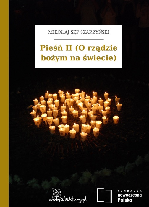Pieśń II (O rządzie bożym na świecie)