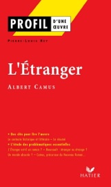 Profil - Camus (Albert) : L'Etranger - Albert Camus & Pierre-Louis Rey