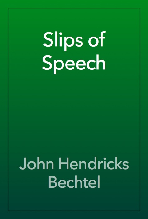 Slips of Speech