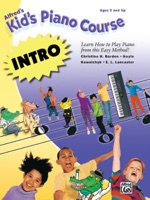 Alfred's Kid's Piano Course - Intro