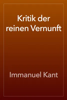 Read: Book Kritik der reinen Vernunft