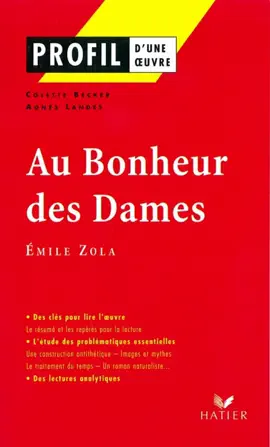 Read: Profil - Zola (Emile) : Book Au Bonheur des Dames