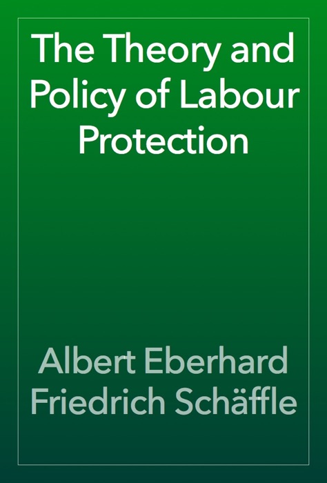 The Theory and Policy of Labour Protection