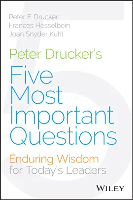 Peter Drucker's Five Most Important Questions