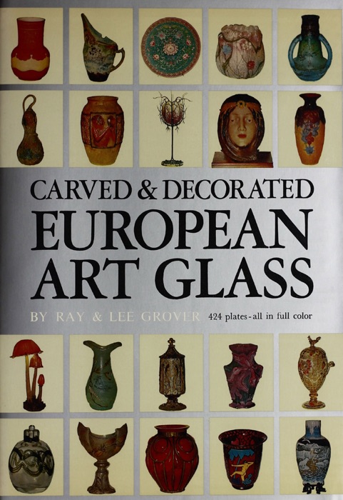 Carved & Decorated European Art Glass