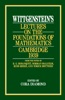 Book Wittgenstein's Lectures on the Foundations of Mathematics, Cambridge, 1939