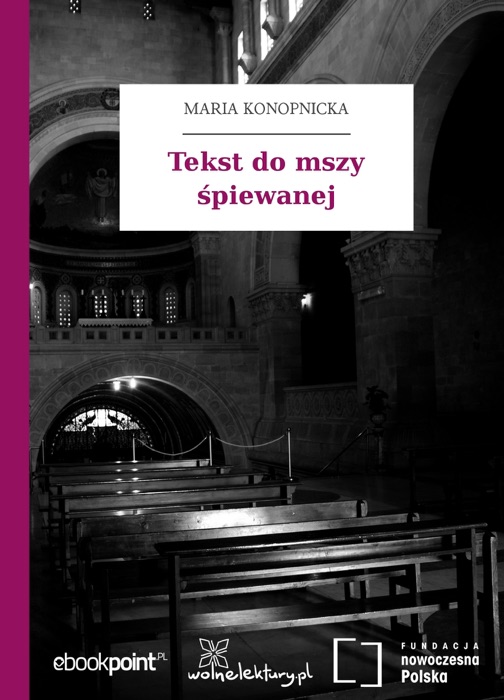 Tekst do mszy śpiewanej