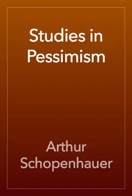 Read: Book Studies in Pessimism
