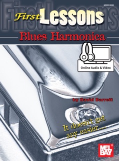 First Lessons Blues Harmonica by David Barrett