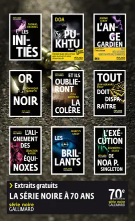 Read: Extraits - 70 ans Série Noire Book