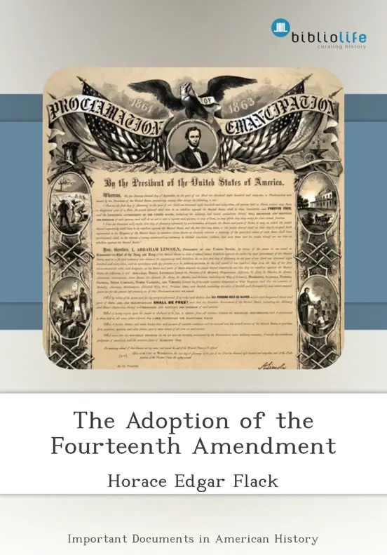 The Adoption of the Fourteenth Amendment