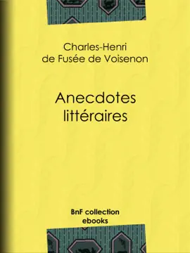 Read: Anecdotes Book littéraires