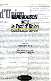René Masson dans le Trait d’Union - Thomas Calvo
