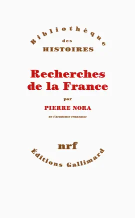 Read: Book Recherches de la France