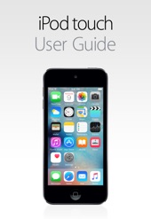 Book cover for iPod touch User Guide for iOS 9.3 by Apple Inc.