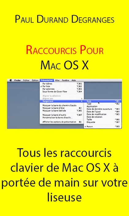 Raccourcis pour Mac OS X