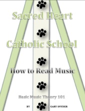 Book cover for How to Read Music  - Basic Music Theory 101 by Gary Snyder