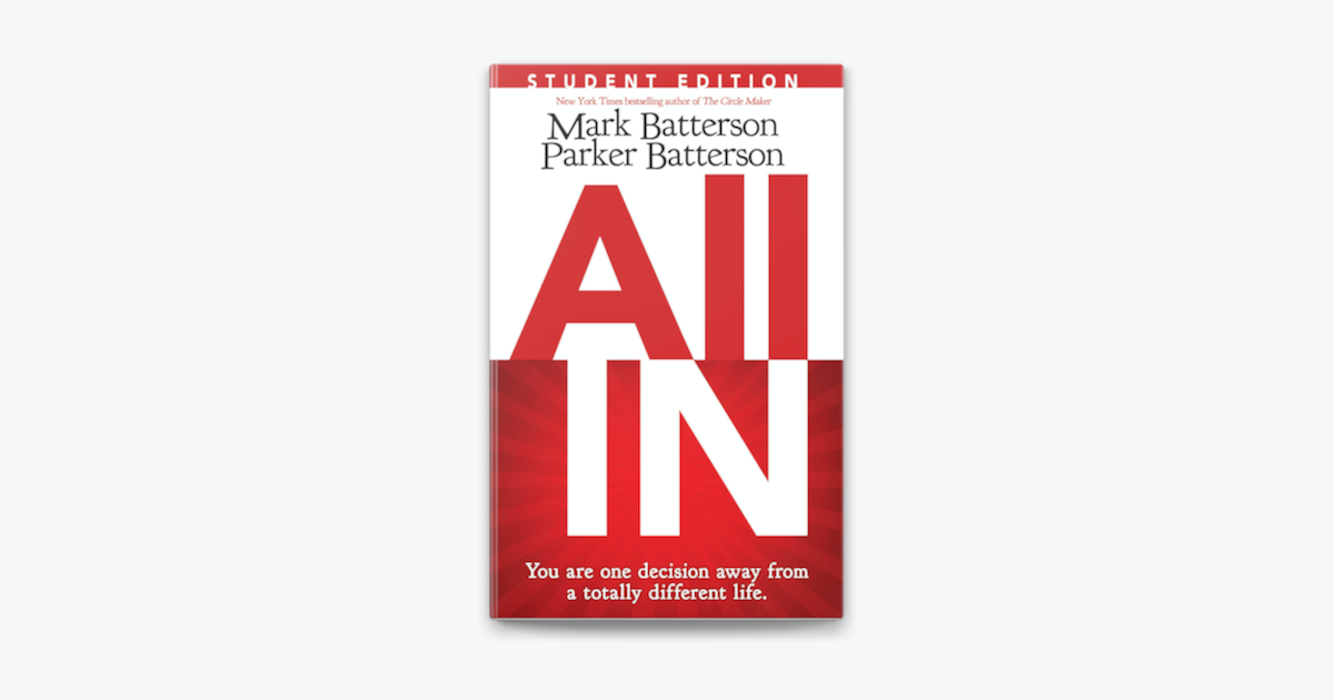 All In Student Edition - Mark Batterson All In Student Edition - Mark Batterson