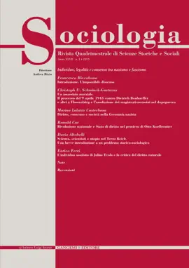Read: Sociologia n. Book 1/2013