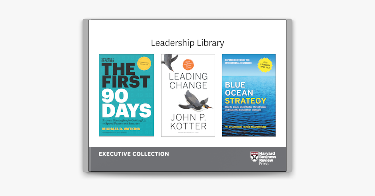 ‎Harvard Business Review Leadership Library The Executive